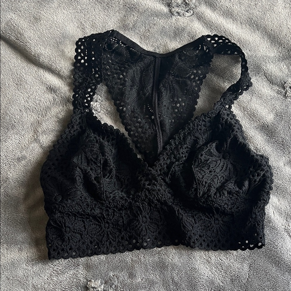 Aerie Black Lace Bralette